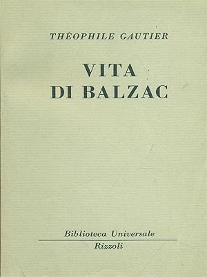 Bild des Verkufers fr Vita di Balzac zum Verkauf von Librodifaccia