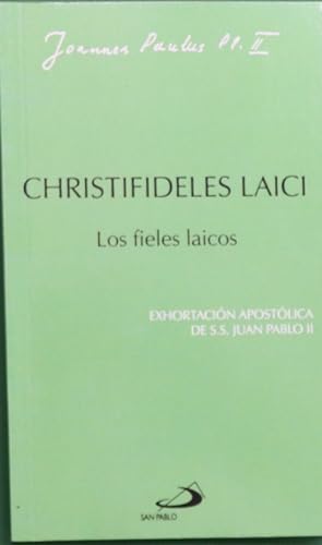 Imagen del vendedor de Christifideles laici Los fieles laicos a la venta por Librera Alonso Quijano