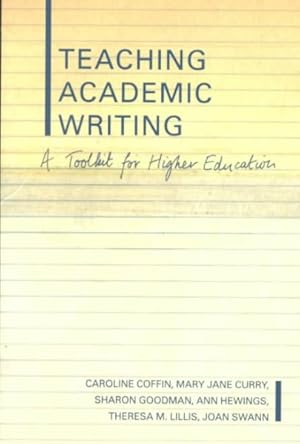 Seller image for Teaching Academic Writing : A Toolkit for Higher Education for sale by GreatBookPrices