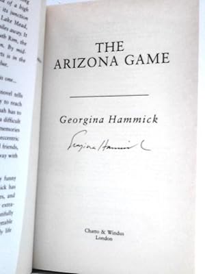 Imagen del vendedor de The Arizona Game a la venta por World of Rare Books