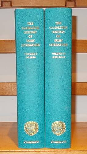 Bild des Verkufers fr The Cambridge History of Irish Literature 1899-2000 [ Complete in 2 Volumes ] zum Verkauf von George Jeffery Books