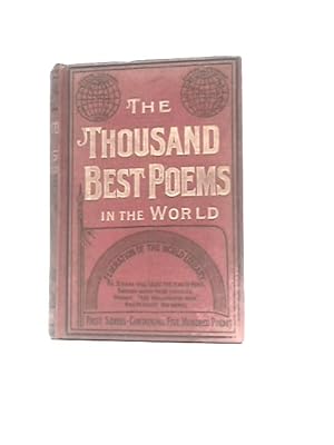 Image du vendeur pour Thousand Best Poems in the World mis en vente par World of Rare Books