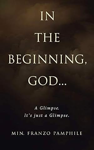 Image du vendeur pour In the Beginning, God . . .: A Glimpse. It's Just a Glimpse. mis en vente par WeBuyBooks