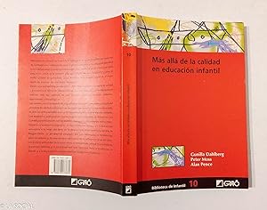 Imagen del vendedor de Ms all de la calidad en educacin infantil. Perspectivas posmodernas. a la venta por La Social. Galera y Libros