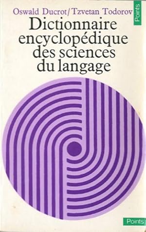 Immagine del venditore per Dictionnaire encyclopdique des sciences du langage. venduto da BFS libreria