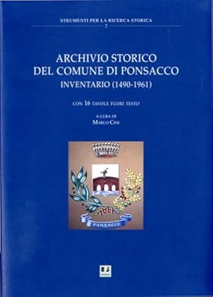 Archivio storico del Comune di Ponsacco : inventario (1490-1961).