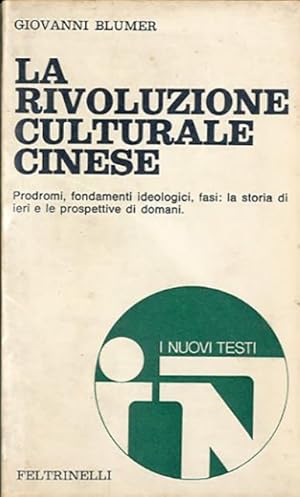 Seller image for La rivoluzione culturale cinese. for sale by BFS libreria