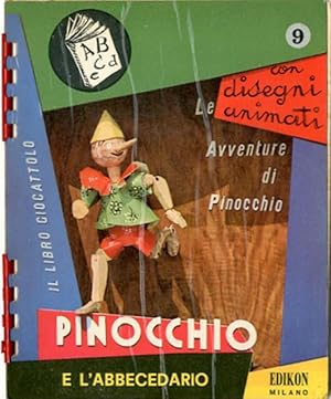 Pinocchio e l'abbecedario. con disegni animati.
