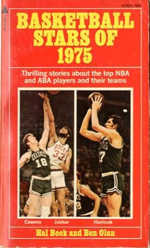 Bild des Verkufers fr Basketball stars of 1975. zum Verkauf von BFS libreria