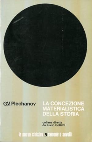 Imagen del vendedor de La concezione materialistica della storia e altri scritti. a la venta por BFS libreria