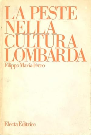 Seller image for La peste nella cultura lombarda. 1975? for sale by BFS libreria