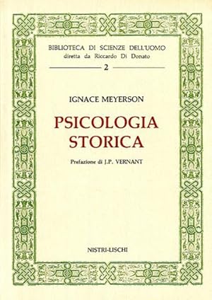 Seller image for Psicologia storica. for sale by BFS libreria