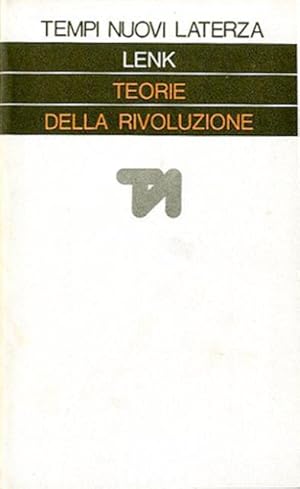 Seller image for Teorie della rivoluzione. for sale by BFS libreria