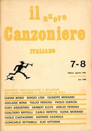 Il nuovo canzoniere italiano, nn. 7-8 (agosto 1966).