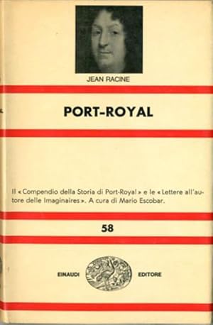 Bild des Verkufers fr Port-Royal. zum Verkauf von BFS libreria