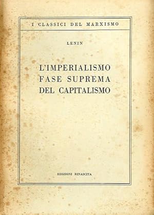 Seller image for L'imperialismo, fase suprema del capitalismo. Saggio popolare. for sale by BFS libreria