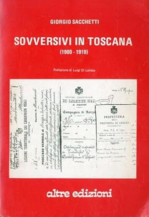 Imagen del vendedor de Sovversivi in Toscana (1900-1919). a la venta por BFS libreria