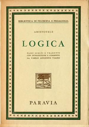 Seller image for Logica. for sale by BFS libreria