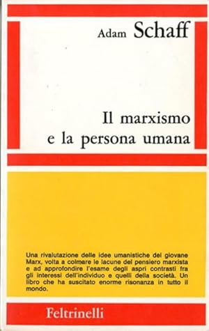 Imagen del vendedor de Il marxismo e la persona umana. a la venta por BFS libreria