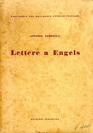 Lettere a Engels.