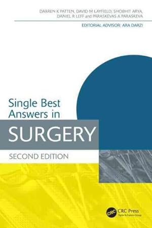 Immagine del venditore per Single Best Answers in Surgery venduto da GreatBookPricesUK