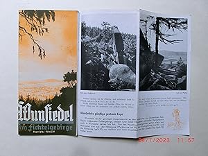 WUNSIEDEL IM FICHTELGEBIRGE. Bayerische Ostmark. Werbeschrift