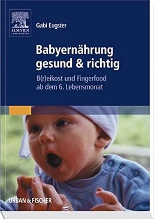 Bild des Verkufers fr Babyernhrung gesund & richtig B(r)eikost & Fingerfood ab dem 6. Lebensmonat zum Verkauf von Antiquariat Buchhandel Daniel Viertel