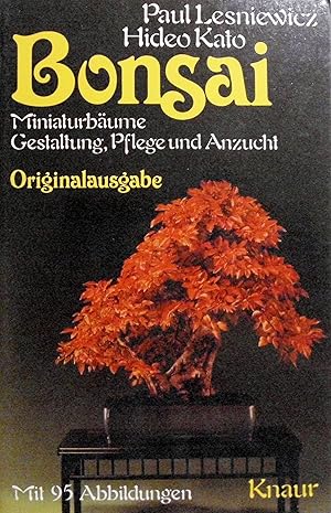 Bild des Verkufers fr Bonsai Miniaturbume u. ihre Gestaltung, Pflege u. Aufzucht zum Verkauf von Antiquariat Buchhandel Daniel Viertel