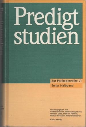 Seller image for Predigtstudien, Predigtstudien fr das Kirchenjahr 2001/2002, 1. Halbbd. for sale by Antiquariat Buchhandel Daniel Viertel