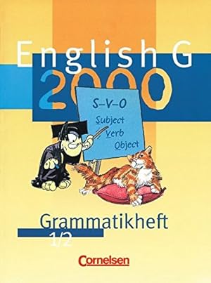 Seller image for English G 2000 1/2 = 5. und 6. Schuljahr. ; Grammatikh. for sale by Antiquariat Buchhandel Daniel Viertel