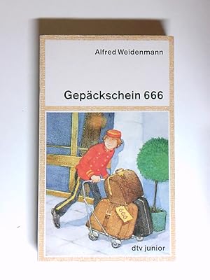 Bild des Verkufers fr Gepckschein 666 Alfred Weidenmann zum Verkauf von Antiquariat Buchhandel Daniel Viertel