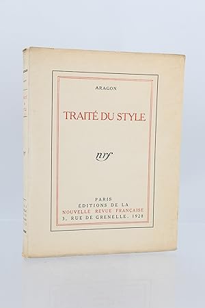 Image du vendeur pour Trait du style mis en vente par Librairie Le Feu Follet