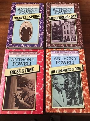 Seller image for To Keep The Ball Rolling: The Memoirs Of Anthony Powell In Four Volumes - Infants Of The Spring, Messengers Of Day, Faces In My Time, The Strangers All Are Gone for sale by first editions
