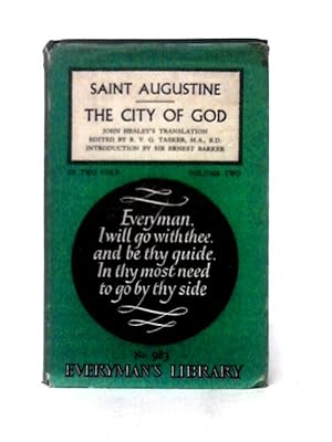 Seller image for The City of God, Volume Two for sale by World of Rare Books
