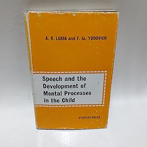 Immagine del venditore per Speech And The Development Of Mental Processes In The Child : An Experimental Investigation venduto da Cambridge Rare Books