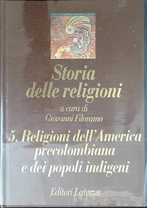 Bild des Verkufers fr Storia delle religioni 5. Religioni dell'America precolombiana zum Verkauf von Librodifaccia