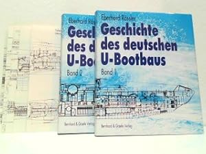 Bild des Verkufers fr Konvolut aus 2 Bnden! Geschichte des deutschen U-Bootbaus. Band 1 - Entwicklung, Bau und Eigenschaften der deutschen U-Boote von den Anfngen bis 1943. Band 2 - Entwicklung, Bau und Eigenschaften der deutschen U-Boote von 1943 bis heute. zum Verkauf von Antiquariat Kirchheim