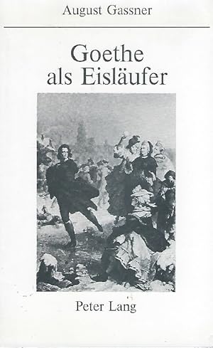 Goethe als Eisläufer.