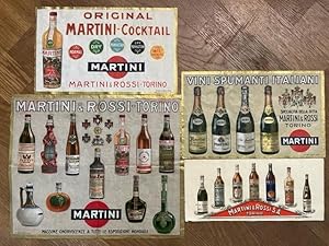 Martini & Rossi, Torino. Tre fogli pubblicitari