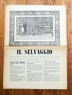 Imagen del vendedor de Il Selvaggio. Quindicinale - anno XVIII, n. 5-6, 15 novembre 1941-XX a la venta por Il Salvalibro s.n.c. di Moscati Giovanni