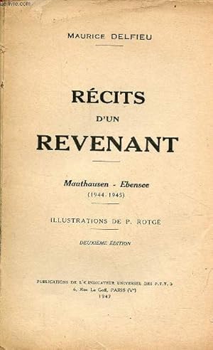 Seller image for Rcits d'un revenant - Mauthausen-Ebensee (1944-1945) - 2e dition. for sale by Le-Livre