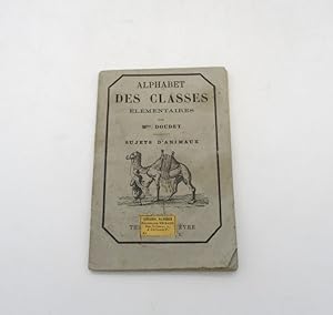 Imagen del vendedor de Alphabet des classes lmentaires - Sujets d'animaux a la venta por L'Ancienne Librairie