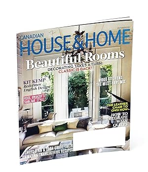 Seller image for Canadian House & Home Magazine, October [Oct.] 2021 - Cover Features Rose Uniacke's Fabulous Living Room for sale by RareNonFiction, IOBA