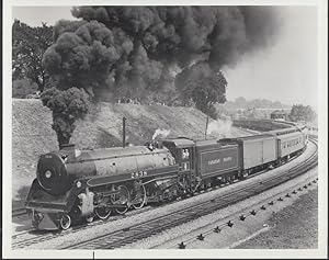 Seller image for Canadian Pacific Railway H-1c 4-6-4 steam locomotive #2838 passenger train photo for sale by The Jumping Frog