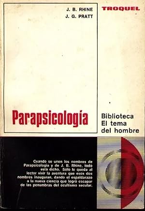 Imagen del vendedor de Parapsicologa (Spanish Edition) a la venta por Librairie Cayenne