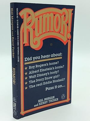 Seller image for RUMOR! for sale by Kubik Fine Books Ltd., ABAA