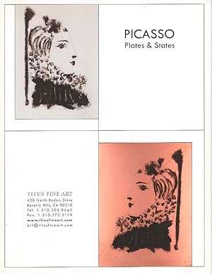 Seller image for Picasso: Plates & States for sale by Arundel Books
