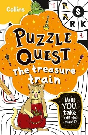 Seller image for Treasure Train: Solve more than 100 puzzles in this adventure story for kids aged 7+ by Hunt, Kia Marie [Paperback ] for sale by booksXpress