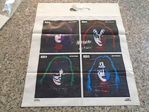 3 Kiss Collectible B/W Photo, Plastic Kiss Bag, PIture from Magazine