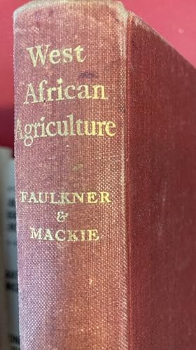 Imagen del vendedor de West African Agriculture. a la venta por Plurabelle Books Ltd